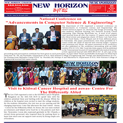 NH Bytes April 2019- Newsletters- Bangalore Engineering College