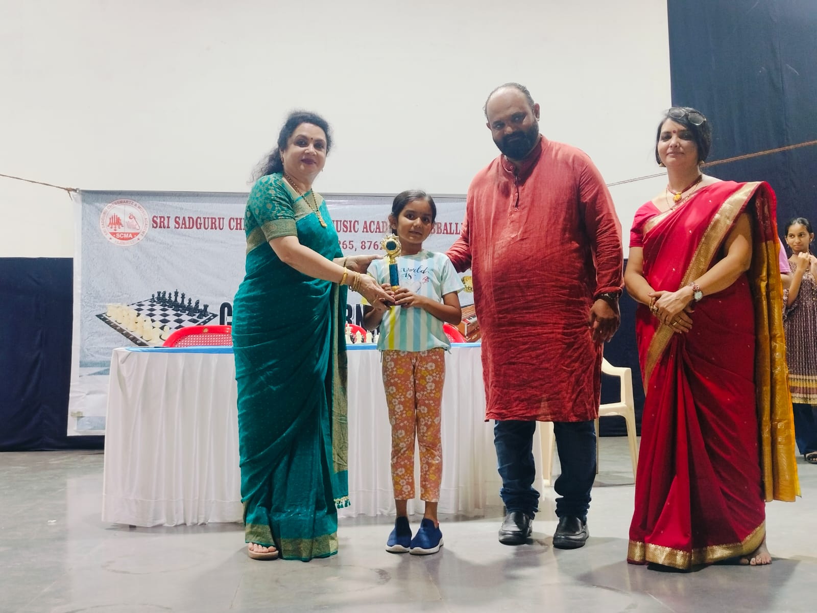 Shaanvi Sahu from Class 3 C participated in 14th SCMA TROPHY Open & Age Category Rapid Chess Tournament 2024.