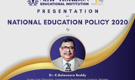New Horizon Educational Institution is organizing a presentation on National Education Policy 2020