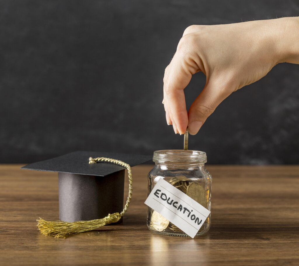 college funds graduation cap arrangement